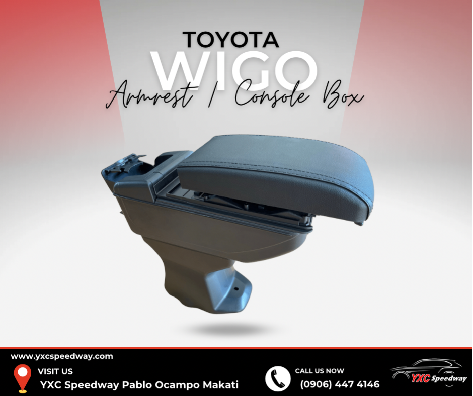 Wcnsxs para Toyota Wigo apoyabrazos de coche caja de cuero  brazo resto ABS caja de almacenamiento decoración Accesorios coche-styling  centro consola : Automotriz