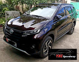 Toyota Rush matte black cover set without side mirror cover