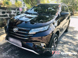 Toyota Rush matte black cover set without side mirror cover