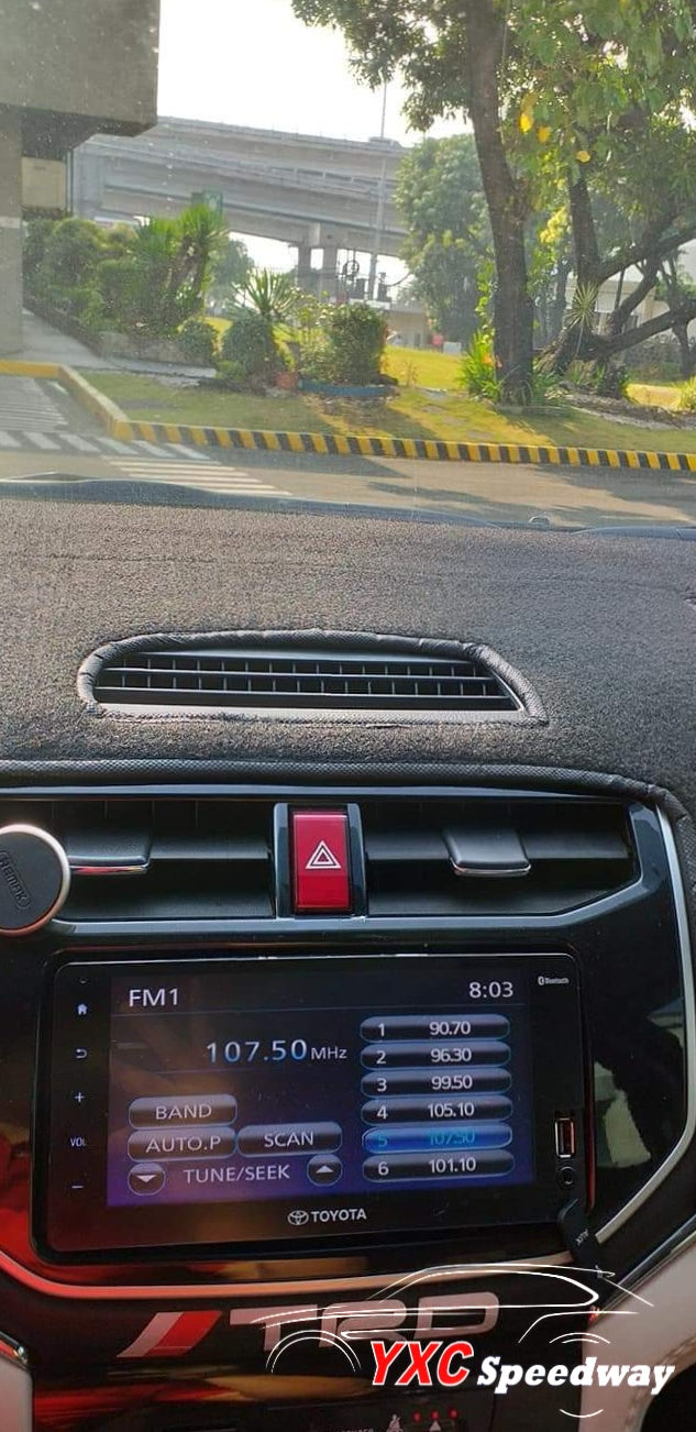 Toyota rush dashboard cover discount