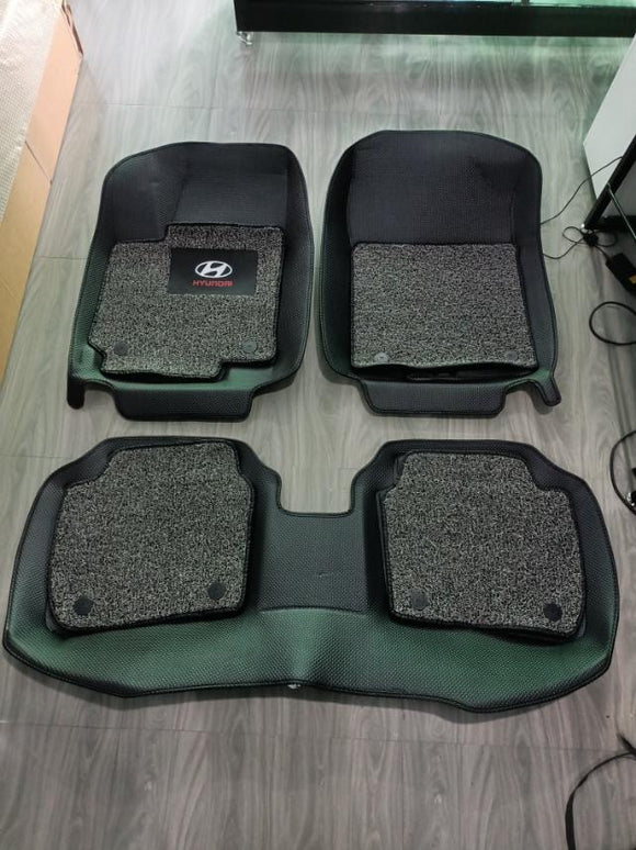 Hyundai Accent 2012 - 2021 Upgraded Diamond Dee Dish Matting Gray