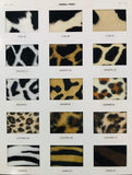 Seat cover materials and swatches