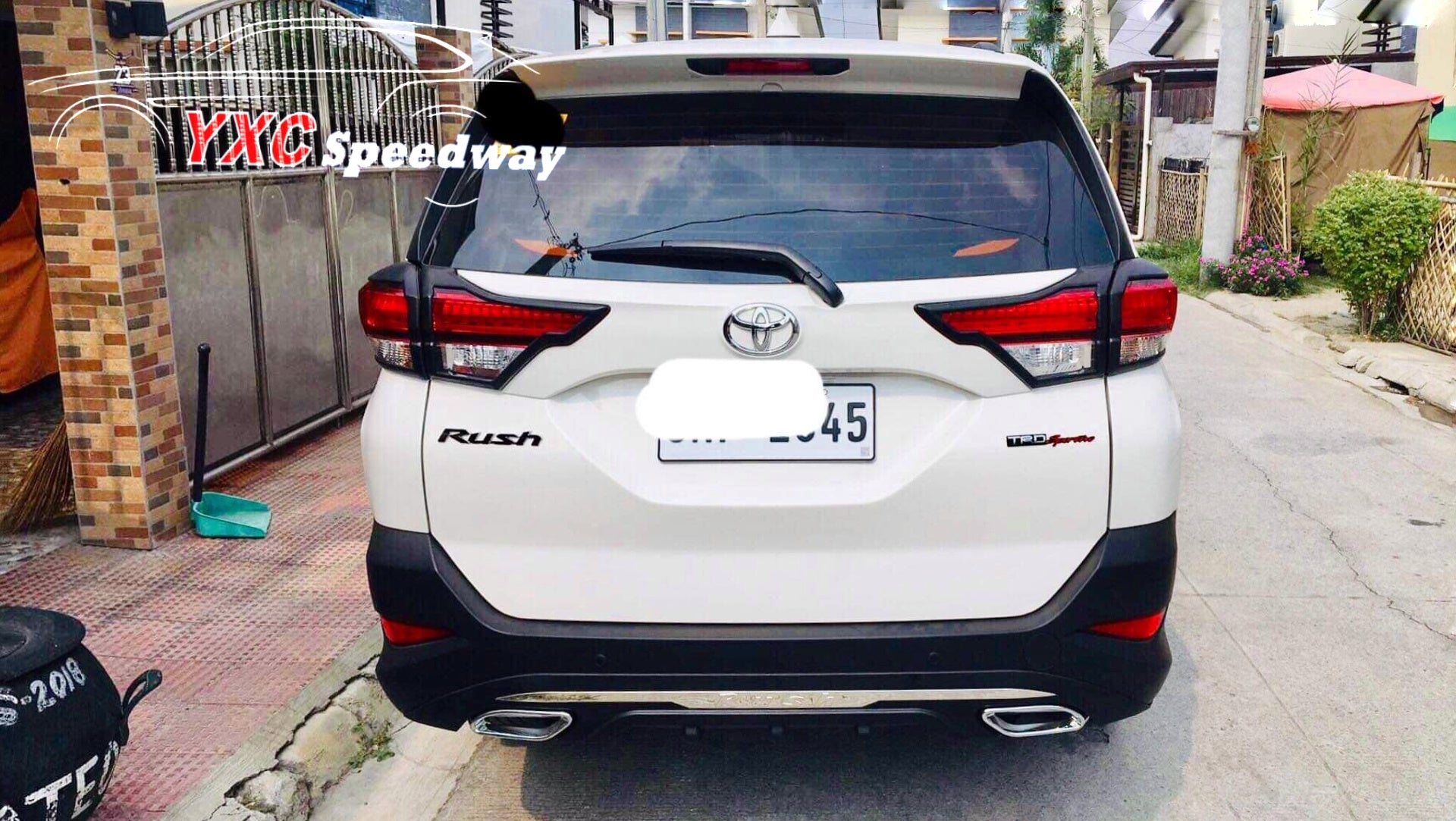 Toyota Rush front and rear under run – YXC Speedway