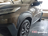 Toyota Rush overfender