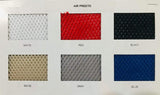 Seat cover materials and swatches